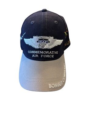 Commemorative Air Force Two-Tone Baseball Cap - Navy & Gray Adjustable